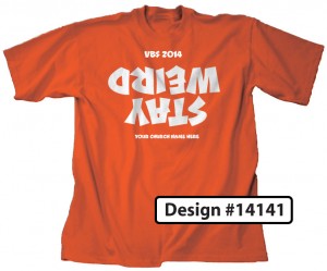 Orange Stay Weird T-Shirt